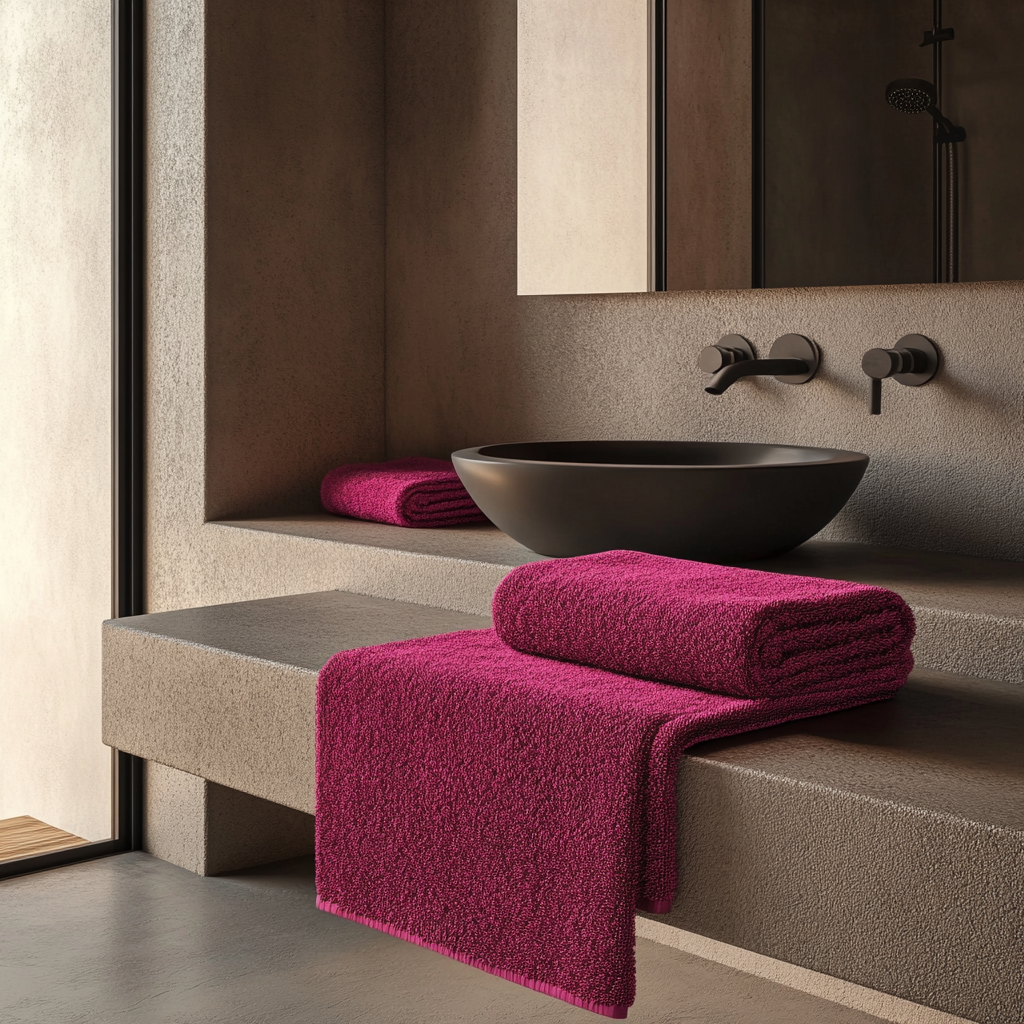 De handdoektruc van interieurstylisten