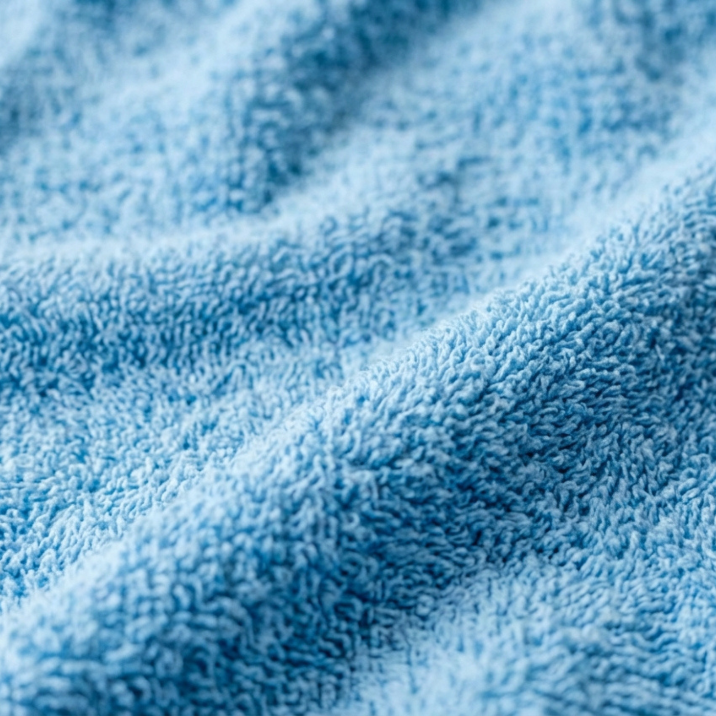 Detail hemelsblauwe hotelkwaliteit handdoek  lang:"nl"