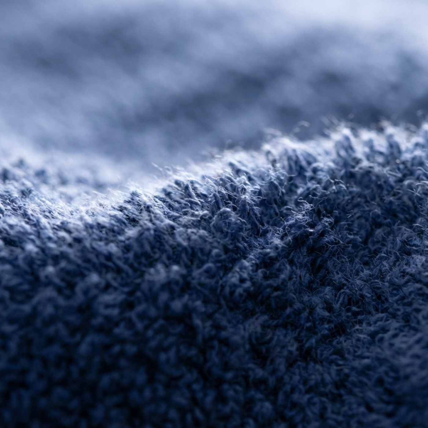 Detail marine blauwe hotelkwaliteit handdoek  lang:"nl"