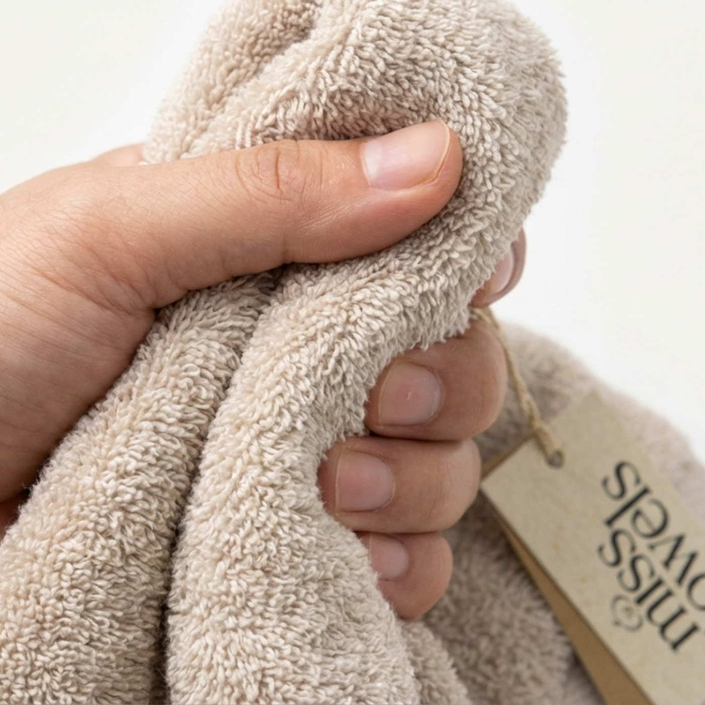 Hotel handdoek camel lang:"nl"