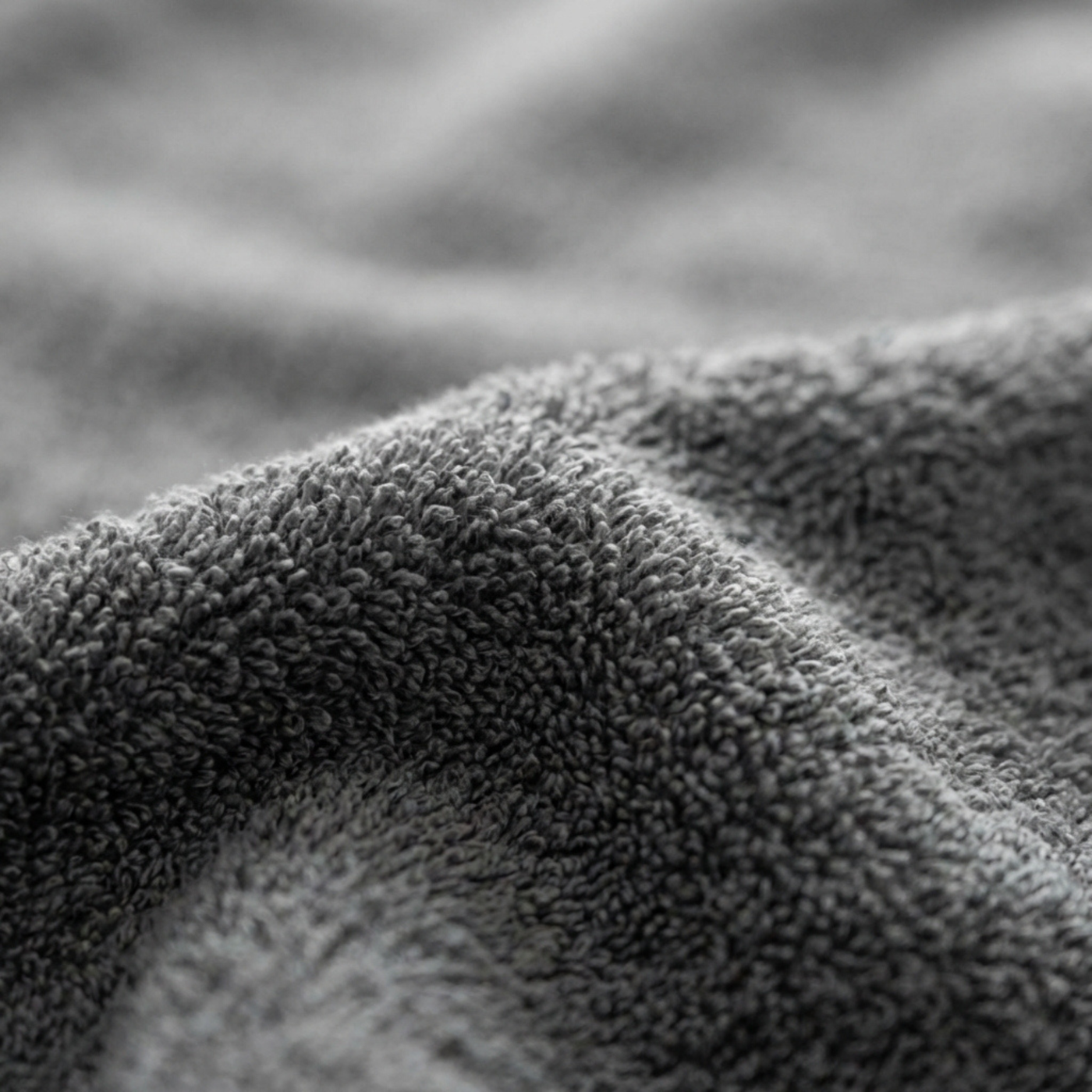 Detail hotelkwaliteit handdoek antraciet lang:"nl"