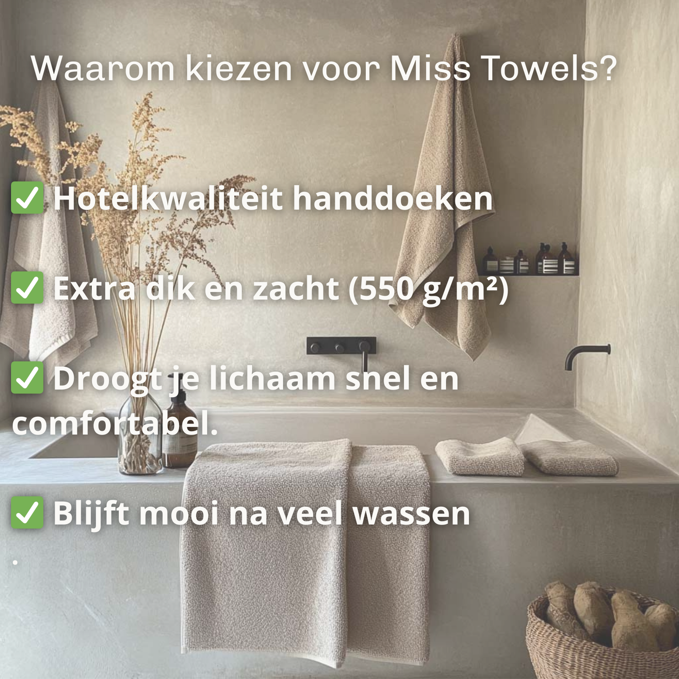 Voordelen hotel handdoeken camel lang:"nl"