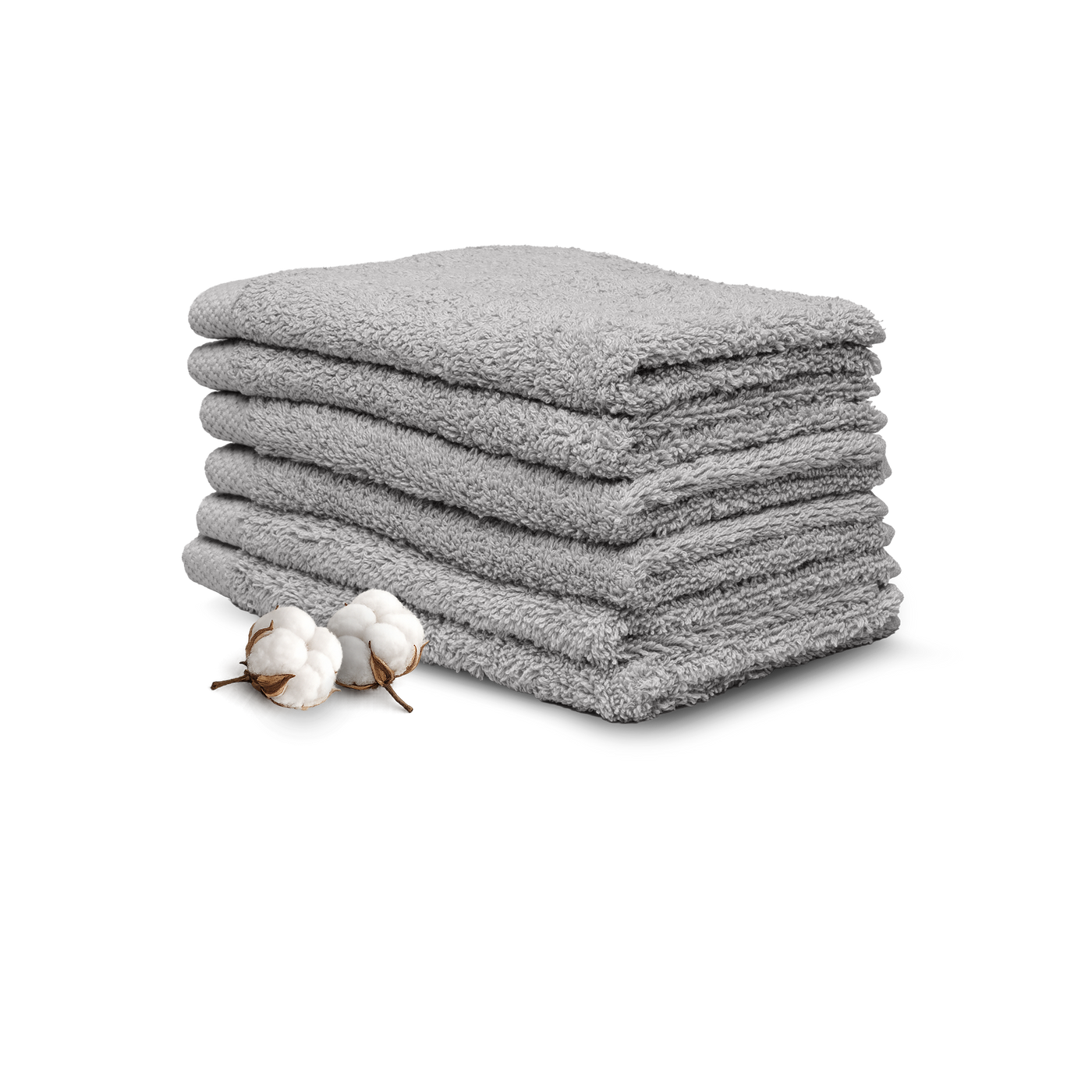 Hotel Gastendoekjes lichtgrijs