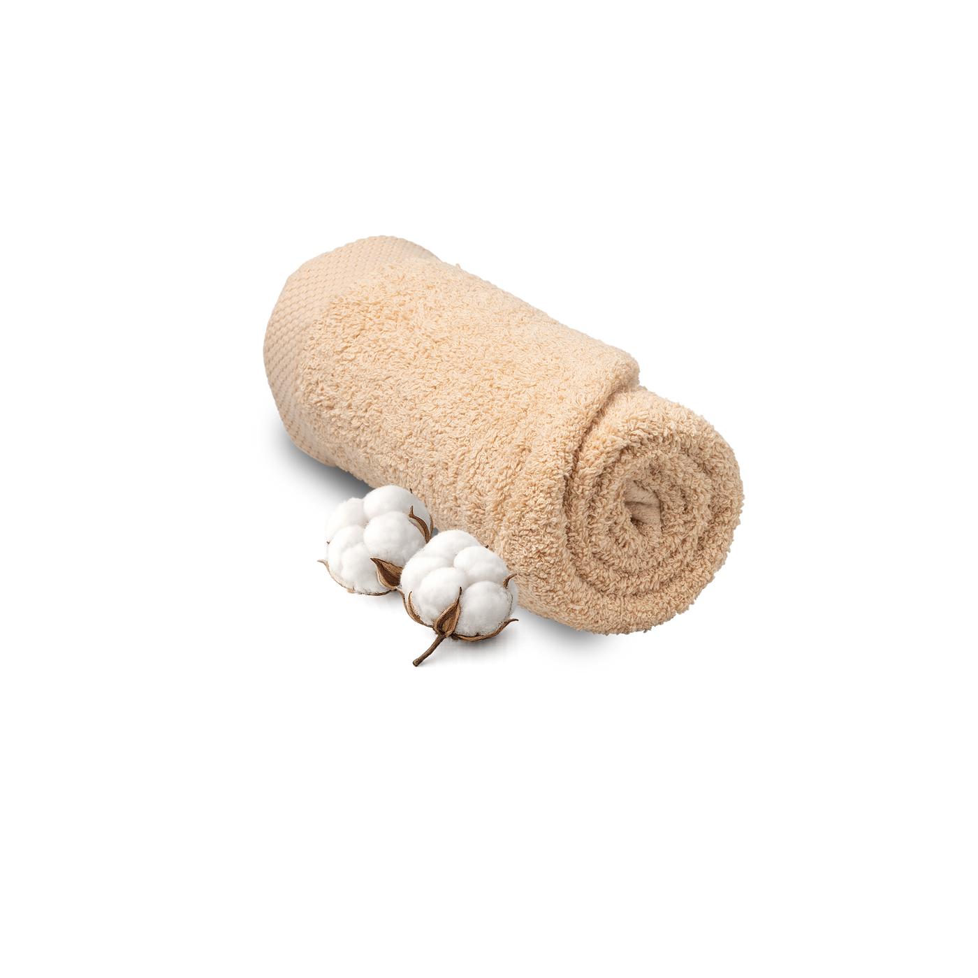 Hotel handdoek zand 50x100